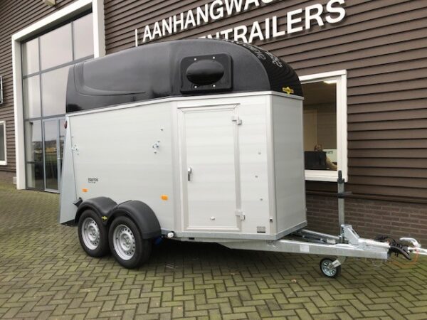 2 paards trailer met zadelkamer