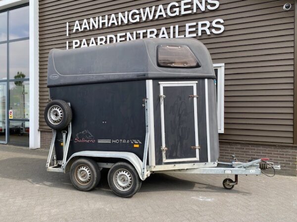 Nette! Hotra 1 1/2 Paardstrailer! - Afbeelding 3