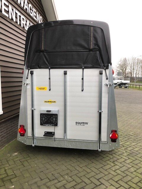 Demo! Humbaur Equitos Alu 2-Paards met zadelkamer! - Afbeelding 4